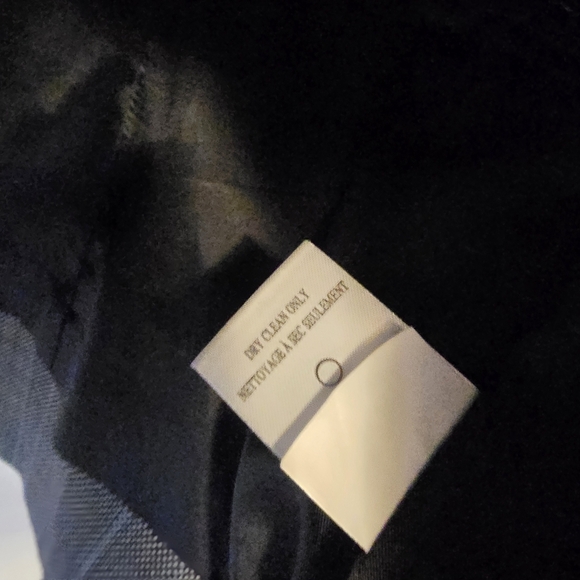 S Business Casual Vest Grey Black Blue 3 Buttons Pockets Minimalist Size Large - Picture 12 of 16